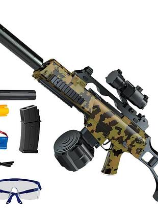 Іграшковий електричний гідрогелевий автомат hk g36 стріляє орбізами