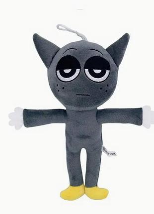 М'яка дитяча іграшка грей спрункі інкредібокс grey sprunki toy incredibox 23 см