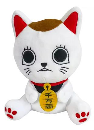 Мягкая игрушка кот котик аниме дандадан dandadan 23см
