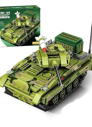 Военный конструктор боевая машина пехоты бмд броневик для мини фигурок (324 деталей) в коробке