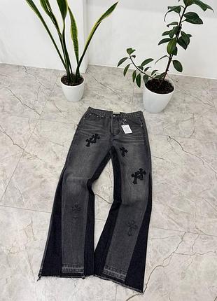 Flare jeans gallery dept  х chrome hearts