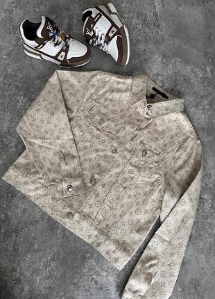 Нова колекція  джинсова куртка louis vuitton