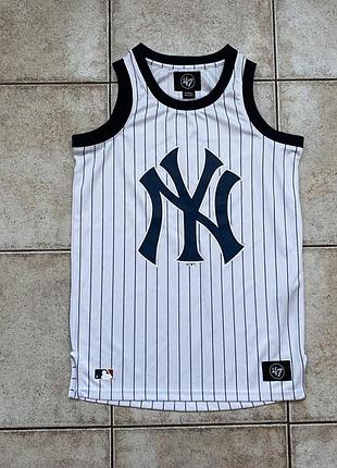 Майка 47 brand new york yankees(usa)nhl nfl nba new era nike adidas puma reebok mizuno new balance under armour arcteryx salomon tnf mammut berghaus