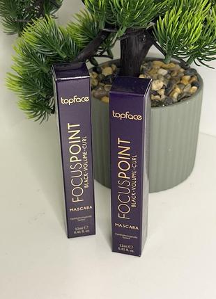 Розпродаж туш для вій topface focus point mascara