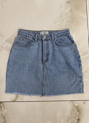 Юбка джинсовая