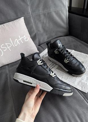 Кросівки nike jordan 4 retro ls “oreo”