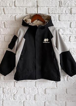 Стильная куртка двухсторонняя для мальчиков