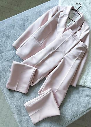 Нежно-розовый костюм h&amp;m
