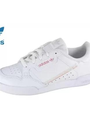 Кожаные натуральные кроссовки adidas размер 34