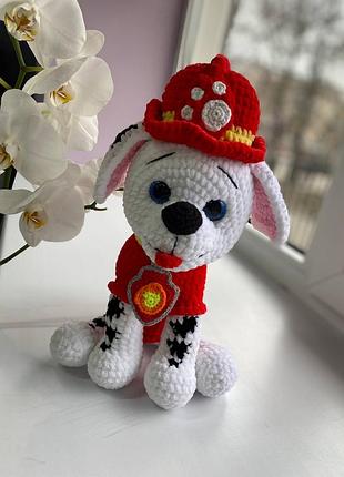 Маршал,щенячий патруль, іграшка ручної роботи 2