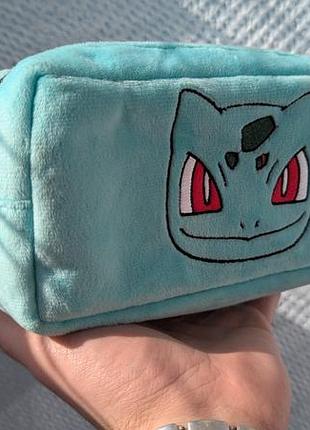 Pokemon bulbasaur официальный мягкий пенал / сумочка