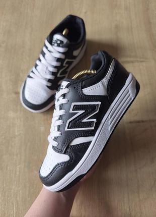 Крутые детские кожаные кроссовки  new balance, оригинал , модель 2024 года, р. 30