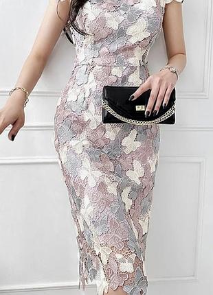 Плаття мереживне 7