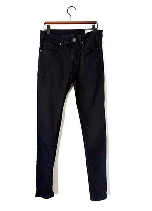 Джинси чорні скіні denim co