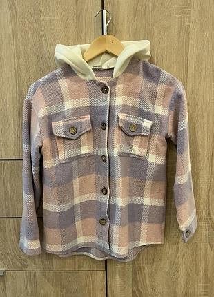 Сорочка тепла в клітинку 152 см 2