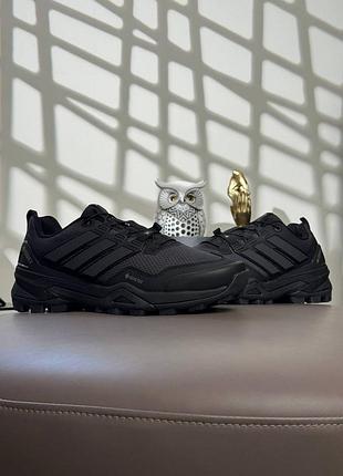 Мужские кроссовки adidas terrex skychaser dark grey black