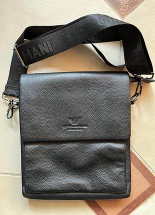Сумка giorgio armani кожа