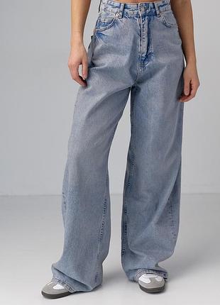 Жіночі широкі джинси  wide leg