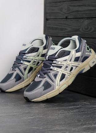 Кроссовки мужские asics gel-nyc grey edition, асикс гель ник серые, стильные асикс ньюйорк серые 3