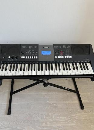 Синтезатор yamaha psr-e443 + стійка (комплект)