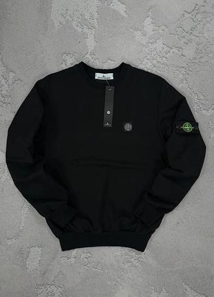 Світшот stone island чорний