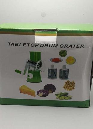 Ломтерезка б/у tabletop drum grater kitchen master cy-806