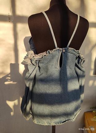 Джинсова блуза 4