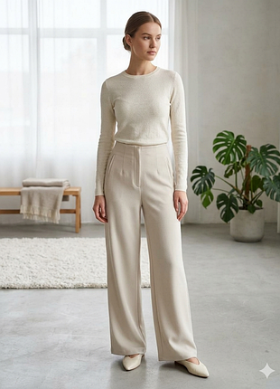 Штани палаццо брюки zara
