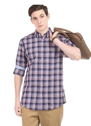 Рубашка в клетку gant