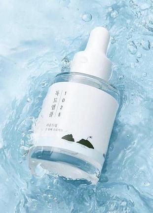 Термін до 2026.11 зволожуюча сироватка round lab 1025 dokdo ampoule, 45 мл