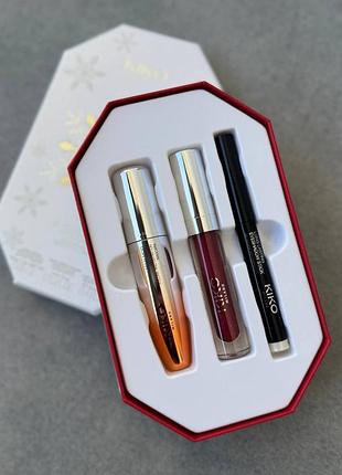 ♥️ набір для макіяжу snow-kissed holiday kiko milano
