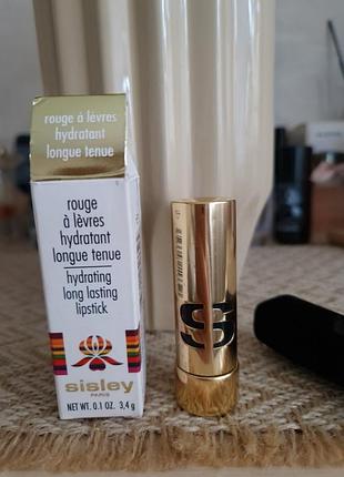 Зволожувальна та стійка губна помада sisley paris le phyto rouge