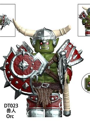 Фигурка орк world of warcraft dt023 совместима с лего