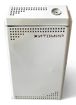 Б/у газовый котел житомир-м адгв-12 сн, парапетный, двухконтурный отопительный газовый котел