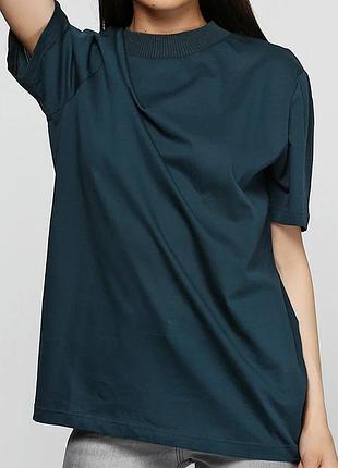 Футболка темно-зелена h&amp;m