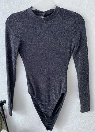 Боді водолазка з відкритою спинкою h&m