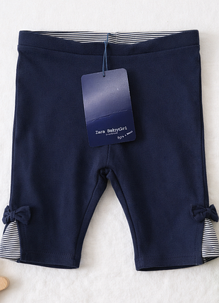 Бриджи zara babygirl 💙 6-9 мес (74 см)