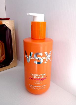 Victoria ́s secret лосьйон clementine hibiscus hydrating body lotion клементин і гібіскус