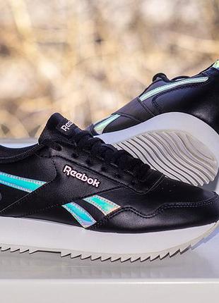 Кроссовки reebok royal glide h03330 women's leather black/ftwwht/frober 38 р. оригинал
