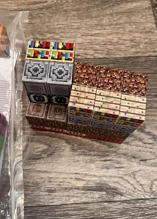 Магнітні кубики minecraft