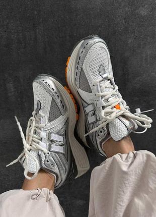 New balance 1906 white grey orange