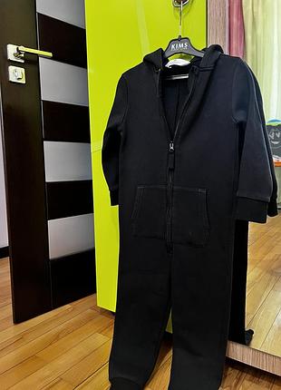 Комбінезон дитячий чорний h&m р. 4-6 років