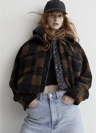 Куртка тедді h&m s/m