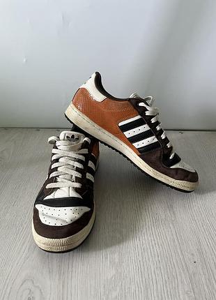 Кросівки adidas forum low 84 brown.