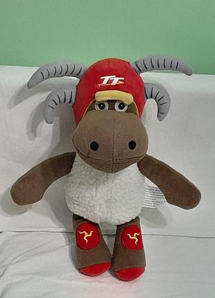 Official isle of man tt mascot, ramsey soft toy - баран 4 -х рогай - мягкая официальная тт острова мен в ремзи - 30 см