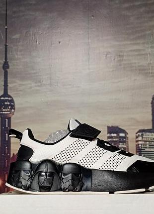 Подростковые кроссовки adidas x star wars «stormtrooper &amp; darth vader»размер 38, длина стельки 24 см, страна производитель индонезия, оригинал