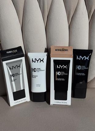 Крем тональний флюїд для обличчя nyx з spf ідеальне покриття