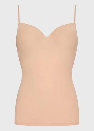 Майка allure бежевий slim fit hanro