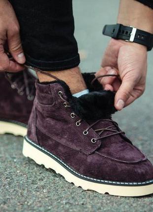 Ботинки мужские зимние south indigo coffee ❄️