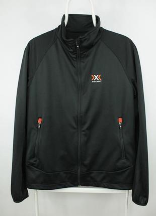 Спортивна куртка софтшел x-bionic black softshell full zip jacket men's